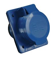 Розетка 423 скрытая 2Р+РЕ 32А 220В IP44 ИЭК          