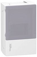 Бокс MINI PRAGMA IP40 1ряд/4мод.нав.бел. дв. SchE MIP12104          