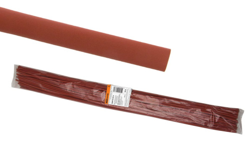 Термоусаживаемая трубка   8/4 красная по 1м (50 м/упак) ТУТнг ТДМ                                        
