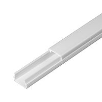 Кабель-канал белый 2-й замок в п/э 15х10 мм (234м/уп) Промрукав          