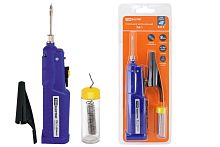 Паяльник автономный ПА-1, батареи типа 3хАА , с припоем "Алмаз" ТДМ          