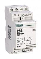 Модульный контактор 2НО+2НЗ 16А 230В МК-103 DEKraft          