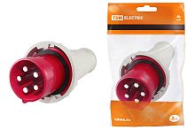 Вилка 035 3Р+РЕ+N 63А 380В IP54 ТДМ          