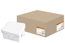 Коробка распаячная ОП 65х65х50мм, крышка,  IP54, 4вх. ТДМ          