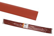 Термоусаживаемая трубка 40/20 красная по 1м (25 м/упак) ТУТнг ТДМ          