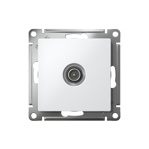 Антенна AtlasDesign TV  коннектор, механизм, белый (упак-10шт) SchE                                         фото 2                    