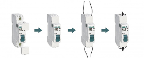 Заглушка клем. пломбир. для ВА-101 DEKraft                                        