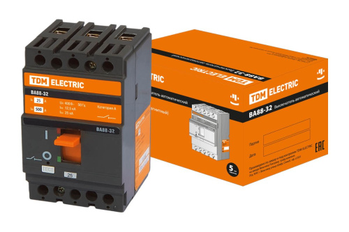 Силовой автоматический выключатель   25А ВА88-32 25кА ТДМ                                        