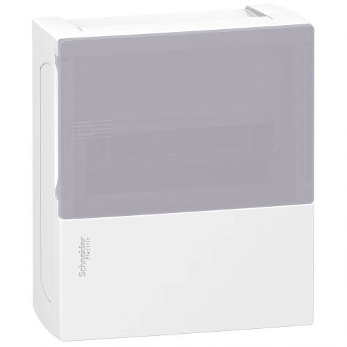 Бокс MINI PRAGMA IP40 1ряд/8мод.нав.дым.дв. SchE MIP12108T                                        