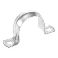 Скоба металлическая двухлапковая СМД d21-22 мм (100 шт/уп) Промрукав          