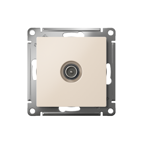 Антенна AtlasDesign TV  коннектор, механизм, бежевый (упак-10шт) SchE                                         фото 2                    