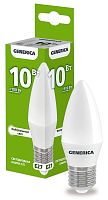 Лампа светодиодная  10Вт E27 C35 4000К свеча (упак-100шт) GENERICA          