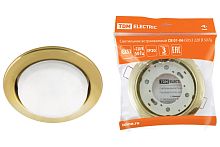 Светильник встраиваемый СВ 01-06 GX53 220 В 50 Гц золото ТДМ          