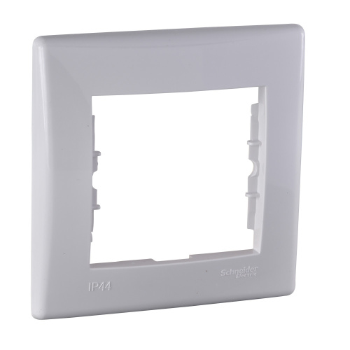 Рамка Sedna 1м белый IP44 (упак-30шт) SchE                                        