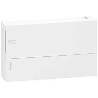 Бокс MINI PRAGMA IP40 1ряд/18мод.нав.бел.дв. SchE MIP12118          