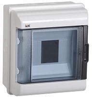Бокс пластиковый КМПн 5 180х162х108 IP55 ИЭК          