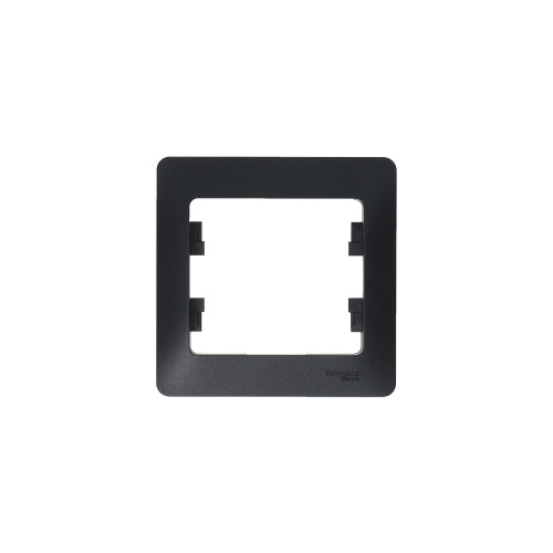 Рамка GLOSSA 1м антрацит (упак-45шт) SchE                                         фото 5                    