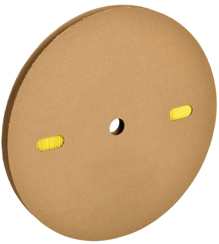 Термоусаживаемая трубка 22/11 желтая (рол/100м) ТТУ ИЭК                                        