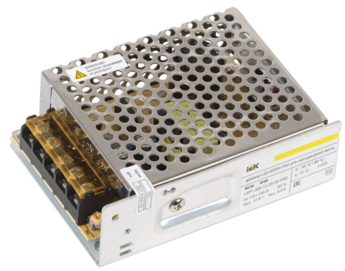 Драйвер LED IP20  60Вт для LED ленты ИЭК                                        