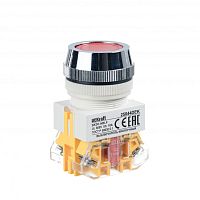 Кнопка ABLF-30 красный 220В ВК-30 DEKraft          