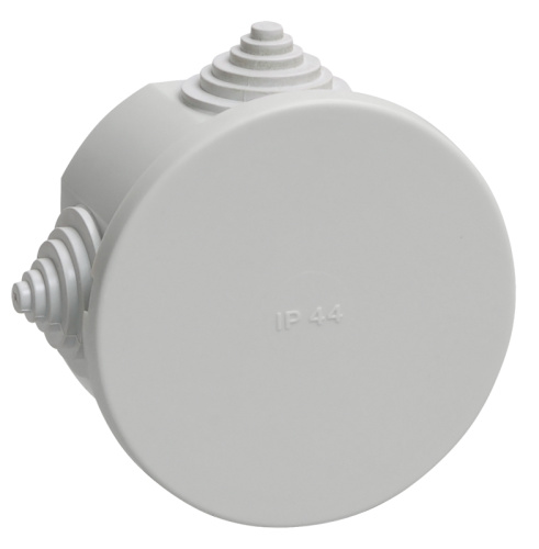 Коробка распаячная для о/п  75х75х40мм (4 гермоввода) IP44 ИЭК                                        