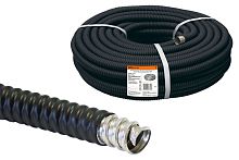 Металлорукав ПВХ 20 (50м) РЗ-ЦП нг черный ТДМ          