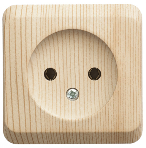 Розетка о/у Этюд 1м б/з сосна IP20 16А (упак-25шт) SchE                                         фото 5                    