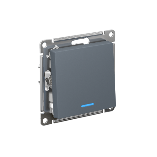 Переключатель с/у AtlasDesign 1кл. грифель, механизм IP20 10А с инд. на 2 направлен (упак-10шт) SchE                                        