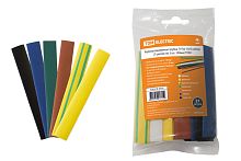 Термоусаживаемая трубка 10/5 набор (7 цветов по 3 шт. 100мм) ТУТнг ТДМ          