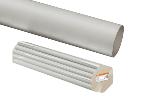 Труба гладкая жесткая ПВХ 16 (156м), 3м, ТДМ                                        