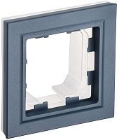 Рамка BRITE 1м маренго IP44 ИЭК          